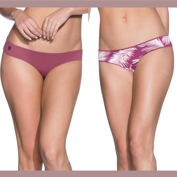 NWT Maaji [ Large ]‎ Sublime Signature Cut Bikini Bottom in Juneberry - Picture 1 of 9